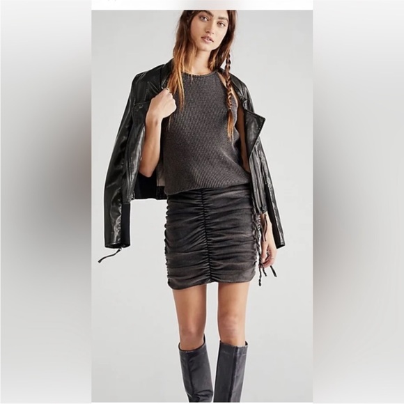 Free People FP One Katya Thermal Mini Dress NWOT - Picture 2 of 3